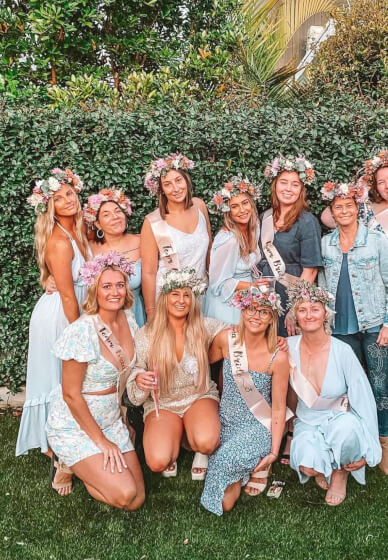 Fresh Flower Crown Workshop