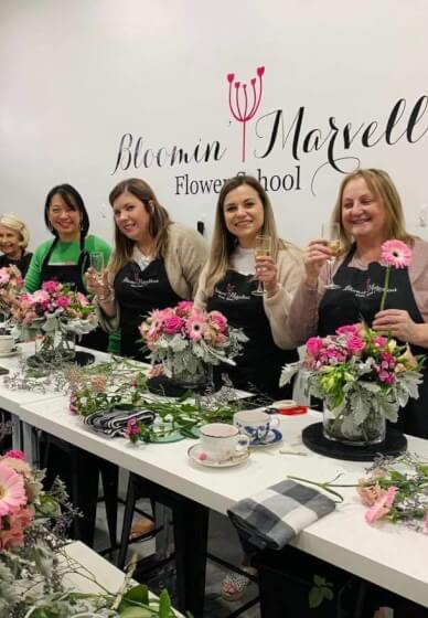 Friendsmas Flower Arranging Workshop