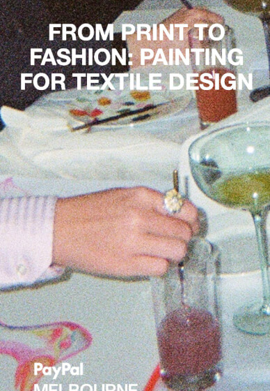 From Print to Fashion: Painting for Textile Design Class