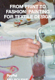 From Print to Fashion: Painting for Textile Design Class
