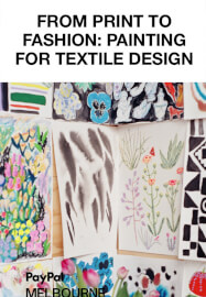 From Print to Fashion: Painting for Textile Design Class