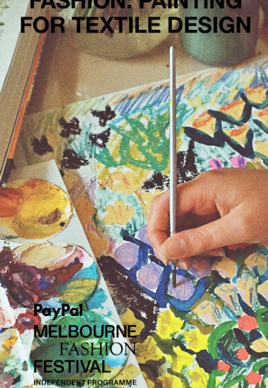 From Print to Fashion: Painting for Textile Design Class