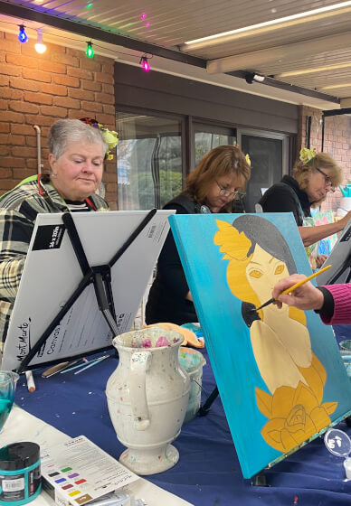 Full Day Painting Workshop: Frida's Cactus Pot