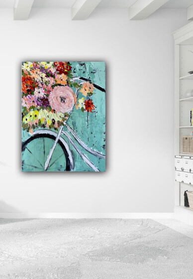 Full Day Painting Workshop: La Bicycletta