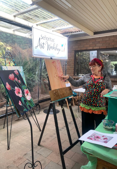 Full Day Painting Workshop: La Bicycletta