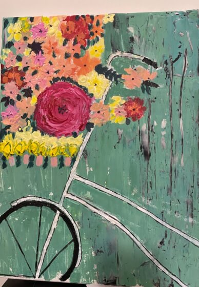 Full Day Painting Workshop: La Bicycletta