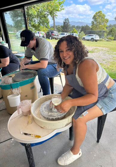 Full Day Pottery Wheel Clay Class in Hunter Valley