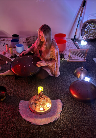 Full Moon Meditation and Sound Bath Experience