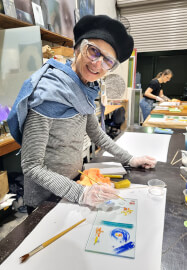 Fused Glass Art Platter Workshop: for Beginners