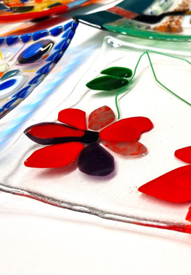 Fused Glass Art Platter Workshop: for Beginners
