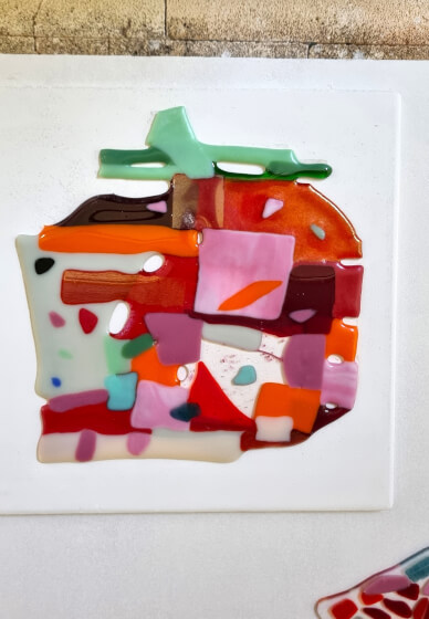 Fused Glass Art Platter Workshop: for Beginners