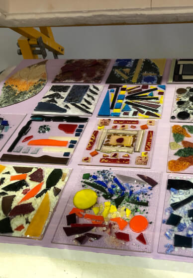 Fused Glass Art Platter Workshop: for Beginners