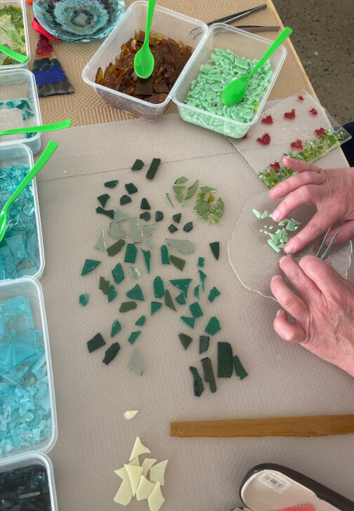 Fused Glass Bowl Workshop