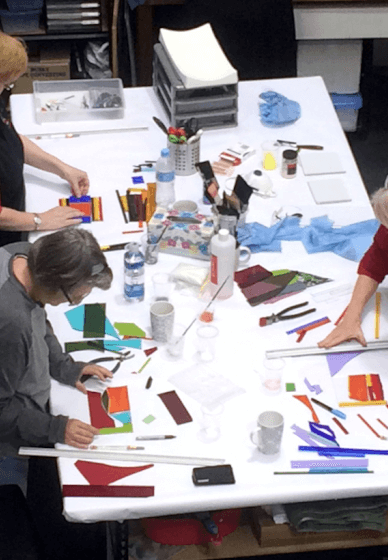 Fused Glass Christmas Ornaments Workshop