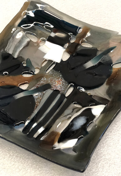 Fused Glass Coral Platter Workshop: for Beginners