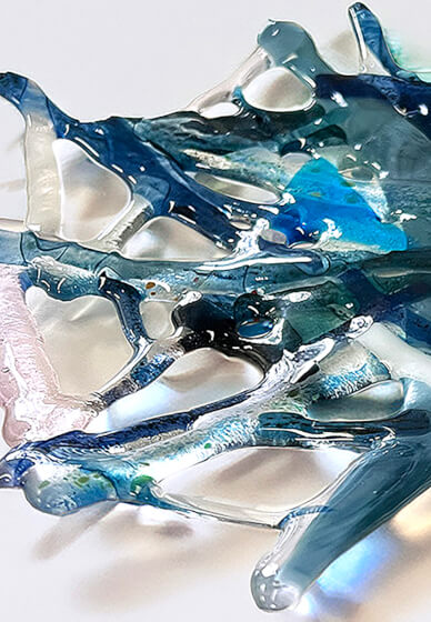 Fused Glass Coral Platter Workshop: for Beginners