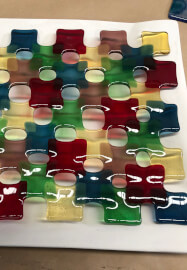 Fused Glass Coral Platter Workshop: for Beginners