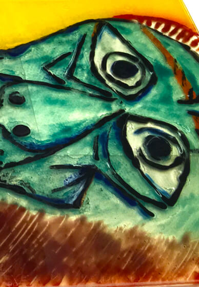 Fused Glass Enamel Painting Workshop for Beginners