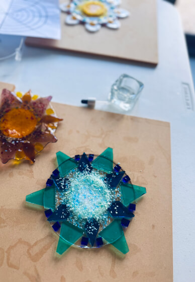 Fused Glass Garden 'Lollipop' Workshop