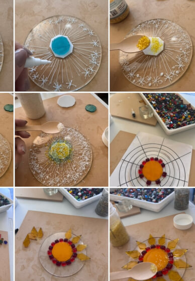 Fused Glass Garden 'Lollipop' Workshop