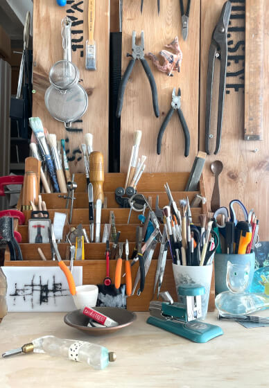 Fused Glass Lantern Making Workshop