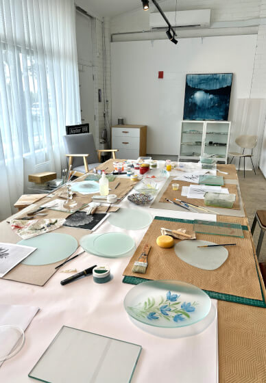 Fused Glass Lantern Making Workshop