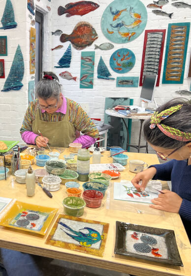 Fused Glass Painting Workshop