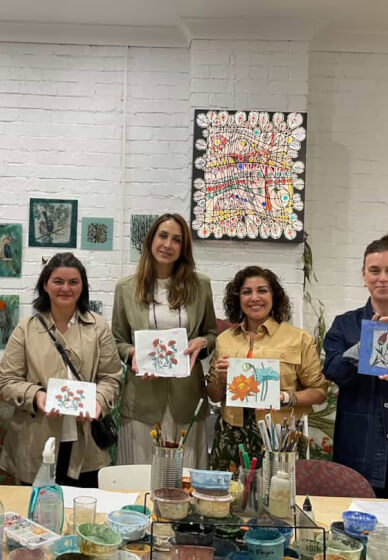 Fused Glass Painting Workshop