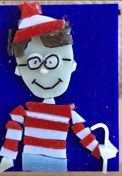 Fused Glass Portrait Tile Class