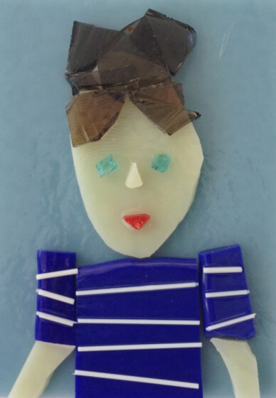 Fused Glass Portrait Tile Class