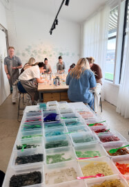 Fused Glass Portrait Tile Class