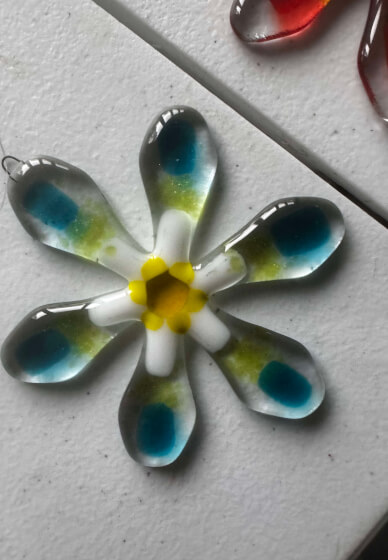 Fused Glass Suncatcher Workshop