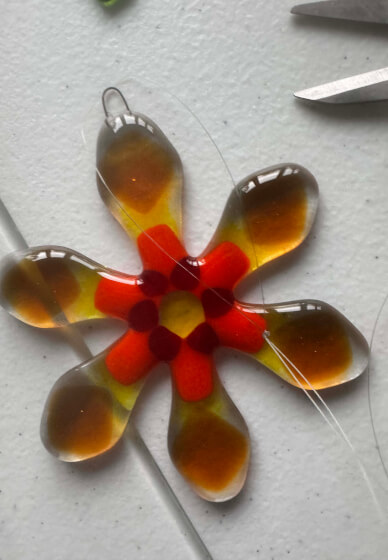 Fused Glass Suncatcher Workshop