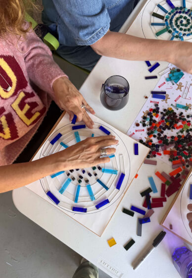 Fused Glass Workshop: Basket Bowl