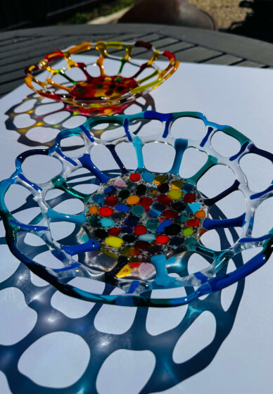 Fused Glass Workshop: Basket Bowl