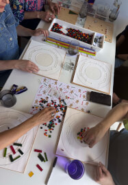 Fused Glass Workshop: Basket Bowl