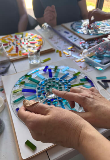 Fused Glass Workshop: Basket Bowl
