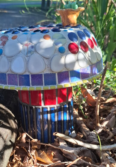 Garden Mosaic Mushroom Workshop