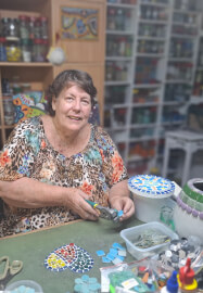 Garden Mosaic Mushroom Workshop
