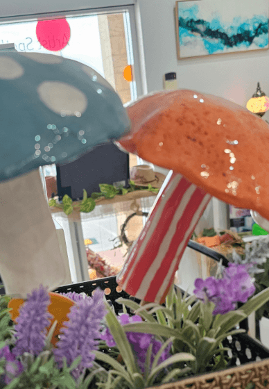 Garden Mushroom Pottery Workshop