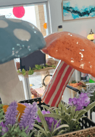 Garden Mushroom Pottery Workshop