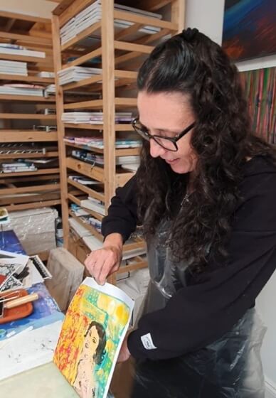 Gel Printing Workshop: Image Transfer