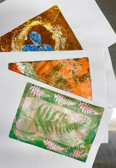 Gelli Plate Printing Class