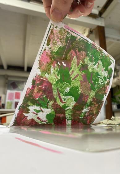 Gelli Plate Printing Class