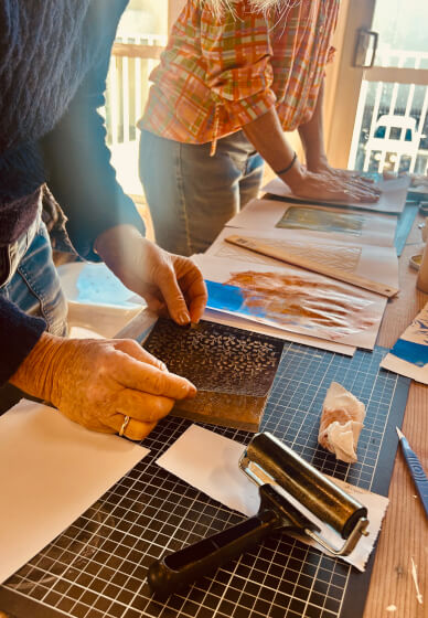 Gelli Plate Printing Workshop