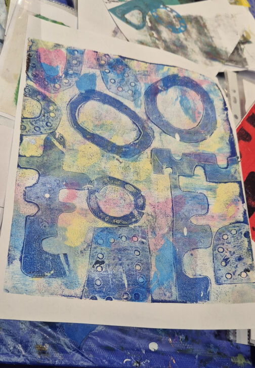 Gelli Printing Workshop: Abstract Patterns in Depth