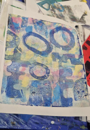 Gelli Printing Workshop: Abstract Patterns in Depth