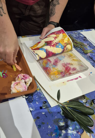 Gelli Printing Workshop: Nature and Botanicals in Depth