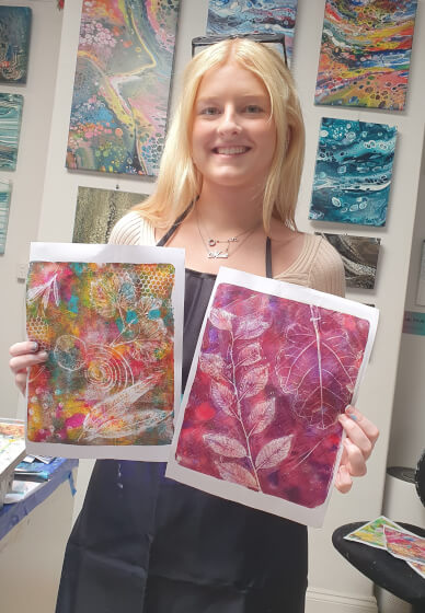Gelli Printing Workshop: Nature and Botanicals in Depth