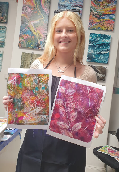 Gelli Printing Workshop: Nature and Botanicals in Depth